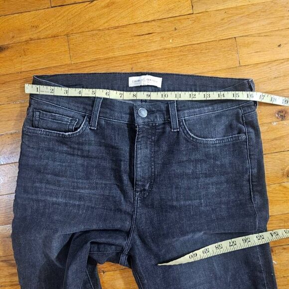 Current Elliott Black Boyfriend Straight Jeans Size 31 - Picture 5 of 10